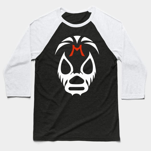Mil Mascaras Baseball T-Shirt by Pop Fan Shop